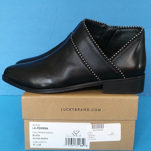 BRAND NEW WMNS SZ 6.5 LUCKY BRAND BOOTIE - Picture 1 of 8
